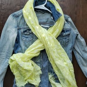 GAP Bright Yellow scarf